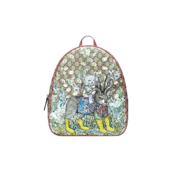 GUCCI Yuko Higuchi Yuko Higuchi Co-Branded Canvas With Leather Kids Bag Kids' Multicolor