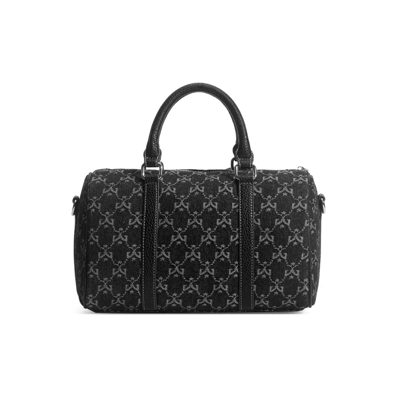 MISS GAIL Artificial Leather Handbag Shoulder Bag Crossbody Bag Regular Women's Black-2