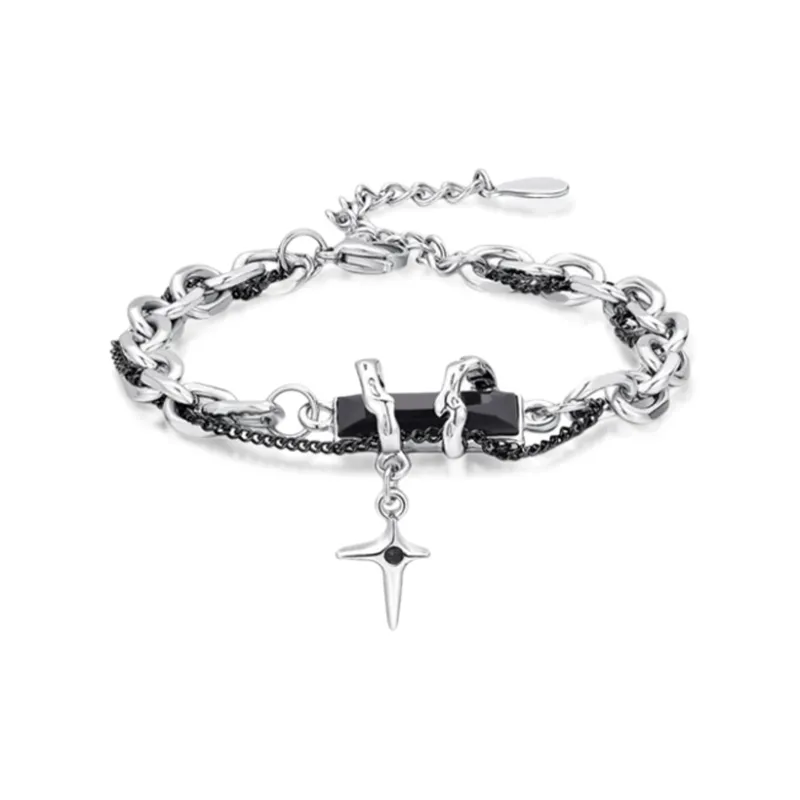 MISS TOOYA Titanium Steel Necklaces Unisex-5