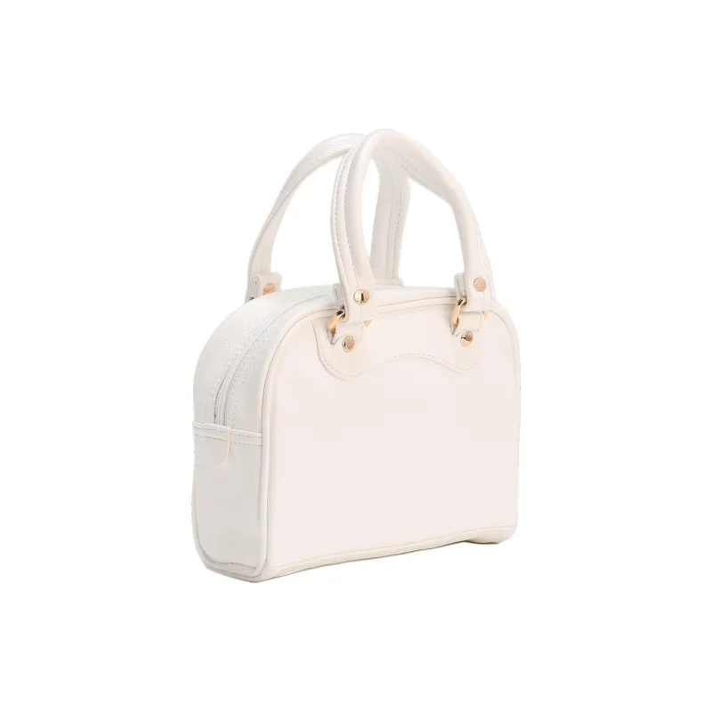 PUMA Polyurethane Handbag Mini Women's Warm White-1
