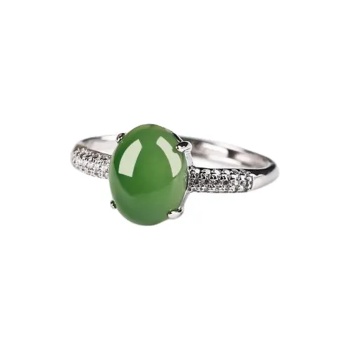 CHINA GOLD Hetian Jade Rings Unisex