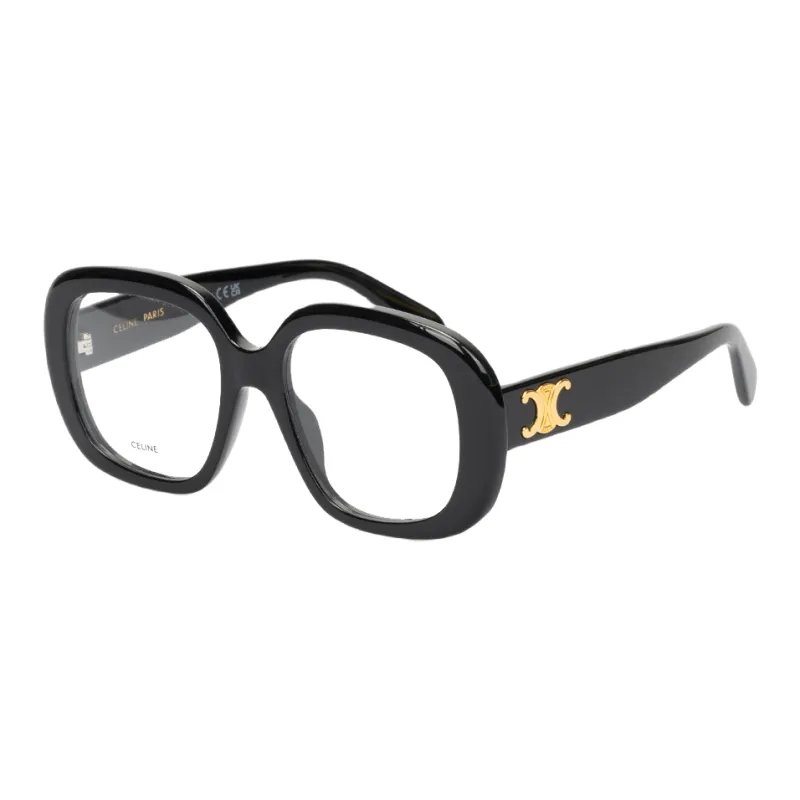 CELINE Acetate Square Eyeglass Frames Unisex-0