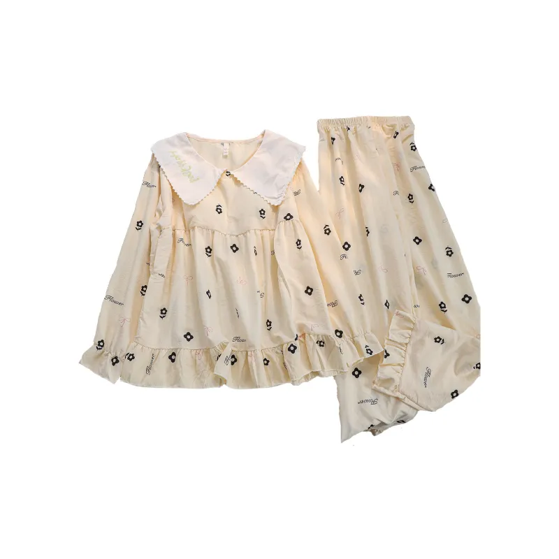 Ta Yan Pajama Set Women's Apricot-0