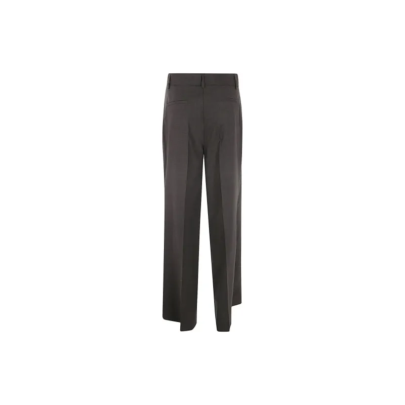 PAROSH Casual Pants Women's Brown-1