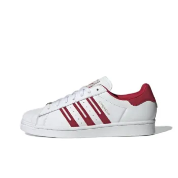 Adidas Originals Superstar Cloud White Team Victory Red Grey