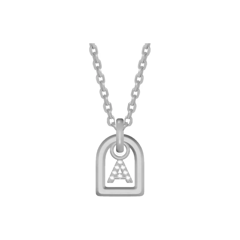 NEVERFAR S925 Silver Thick 18K Gold Plated Necklaces Women's-26
