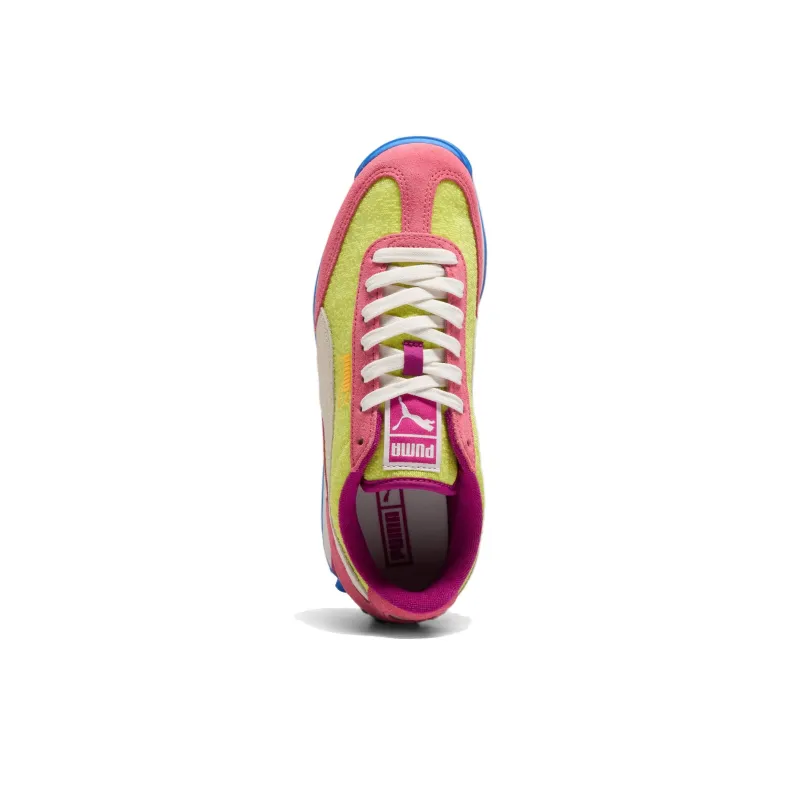 PUMA Easy Rider Anti Slip Wear Resistant Low Top Casual Shoes Women's Yellow Pink-3