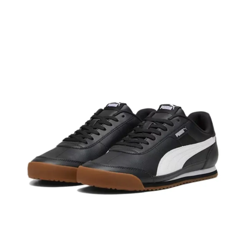PUMA Turino Anti Slip Wear Resistant Low Top Casual Shoes Unisex Black-2