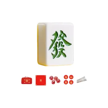 Imono Mahjong Tiles Premium Grade 1 Yellow Party Sparrow Board Games
