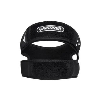 RIGORER Basketball, Fitness Equipment Patella Bands Black Neoprene, Rubber, Polyamide, Polyester Unisex