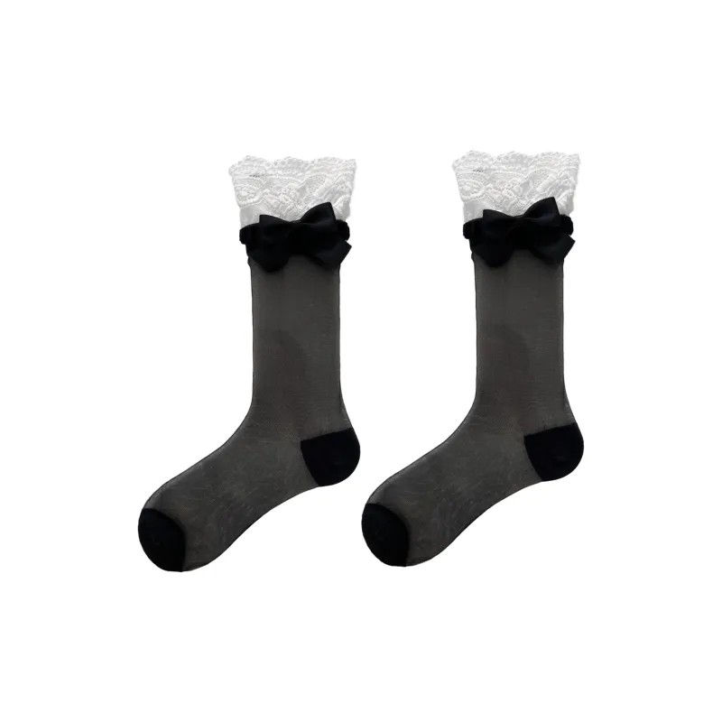 Evening Classroom Mid Calf Socks Women's 2 Pack-4