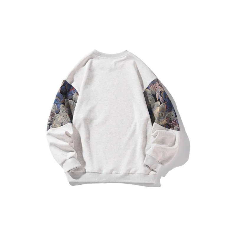 GOOSELIAR Loose Fit Crew Neck Top Sweatshirt Unisex-7