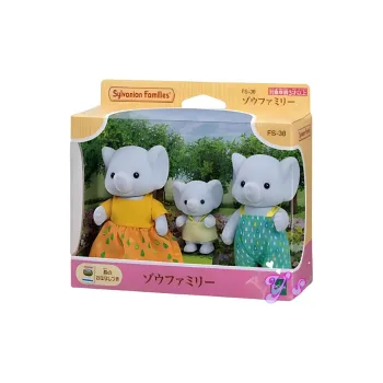 Sylvanian Families Elephant Family Dolls Plush Doll Small Size High