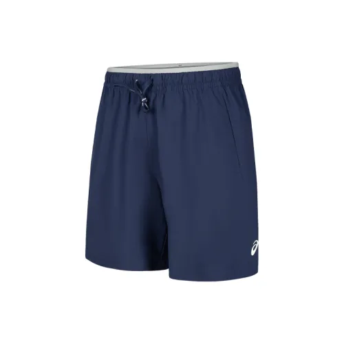 Asics Sports Shorts Men Navy Blue