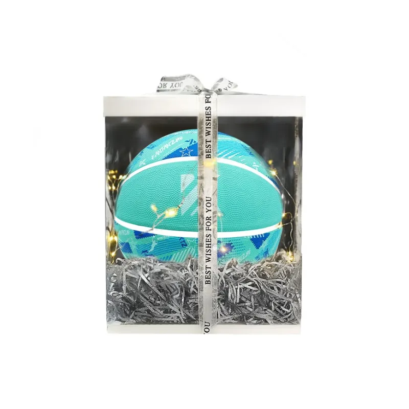 KANTANZHE Rubber Basketball Turquoise Size 7 Training Unisex-5