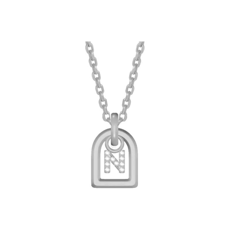 NEVERFAR S925 Silver Thick 18K Gold Plated Necklaces Women's-39