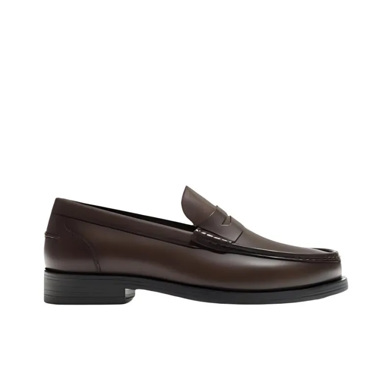 ZARA Loafers Men Brown-1