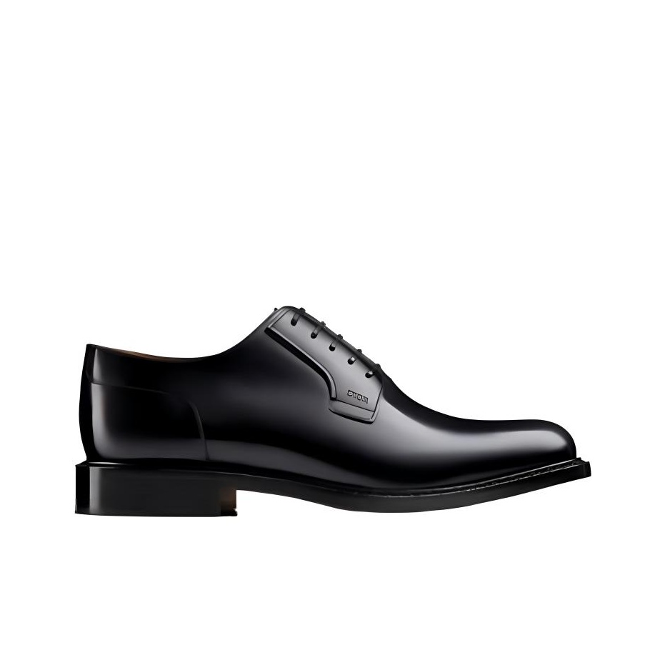 Dior｜OXFORD SHOES (KCP989PGO 900) Dior Timeless Oxford Shoe Black Polished Calfskin | DIOR