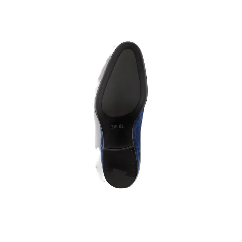 DIOR Timeless Loafer 'DIOR Oblique - Navy Blue'-5