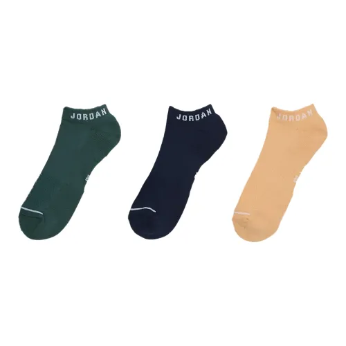 Jordan Everyday No-Show Socks Unisex 3 Pack Multicolor