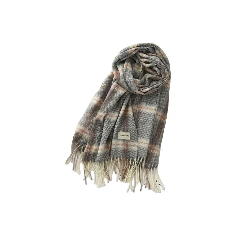 Mulinsen Cotton Knit Scarves Unisex-5