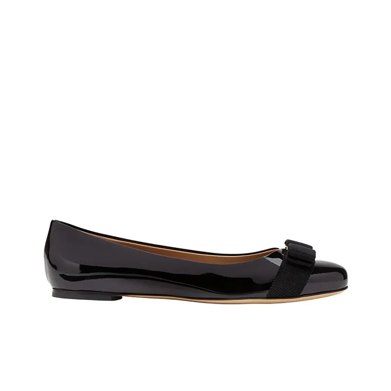 Ferragamo Varina Ballerina Shoes Women's-1