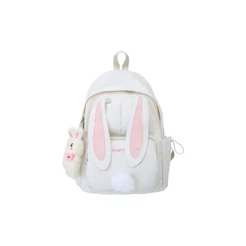 Parker Bear Nylon Backpack Women's Yellow/Pink/White/Blue