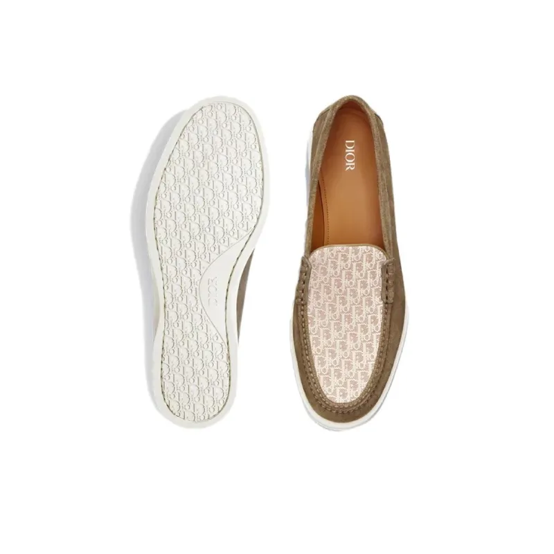 DIOR Granville Loafer Brown Suede-4
