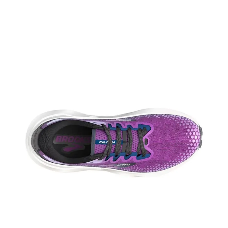 Brooks Caldera 6 Anti Slip And Wear Resistant Breathable Low Top Running Shoes Women's Purple-3