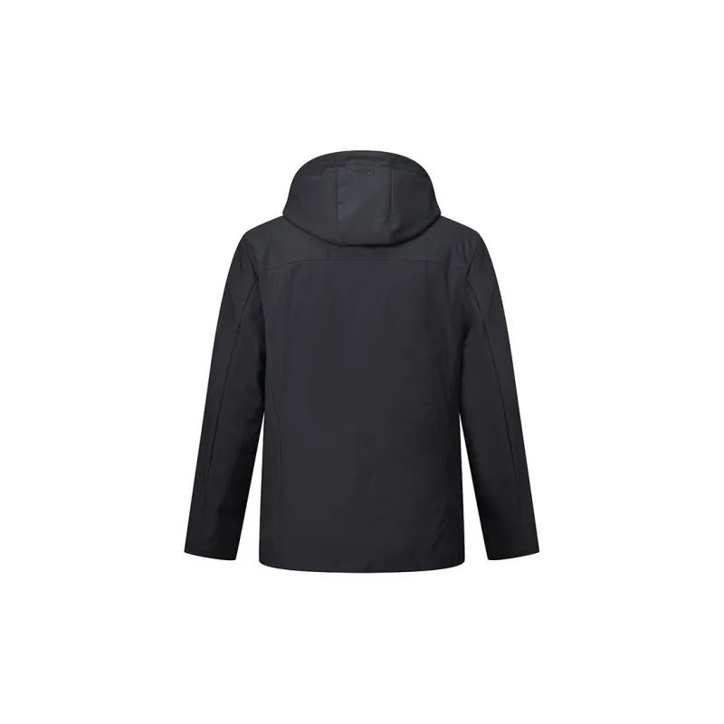 RARE Nikol Parka Coat Men's Black-2