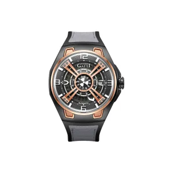 BONEST GATTI Automatic Mechanical Movement Watch Men's Watches Black Dial