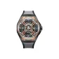 Black Case Black Dial Black Rubber Strap-Model Car Box (Random Model Car)