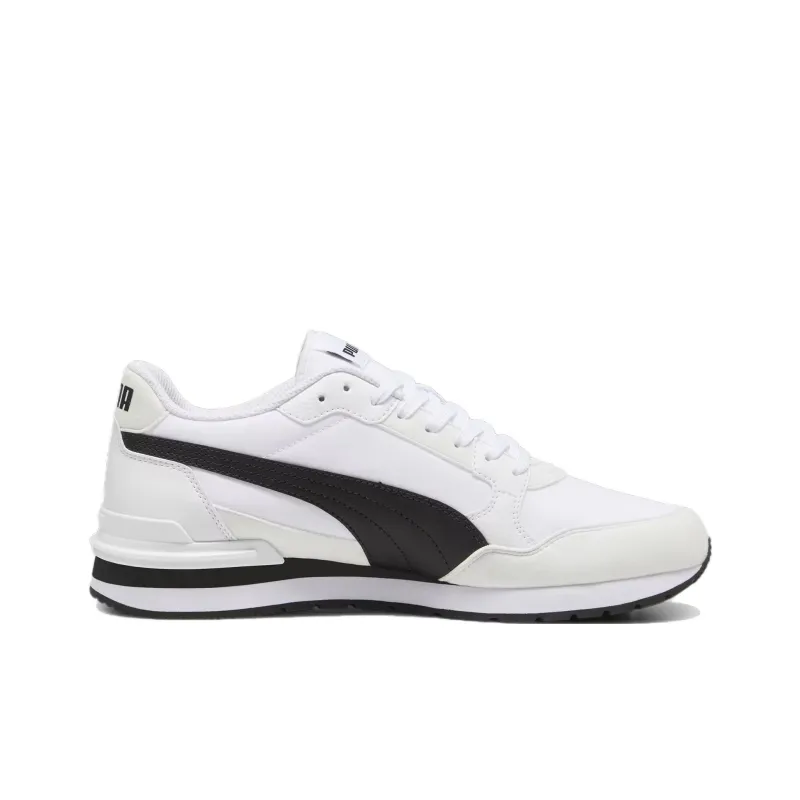 PUMA St Runner Anti Slip Wear Resistant Low Top Casual Shoes Unisex Black White-1