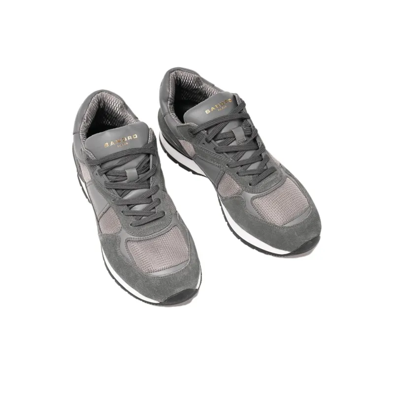 Sandro Low Top Casual Shoes Men's Gray-2