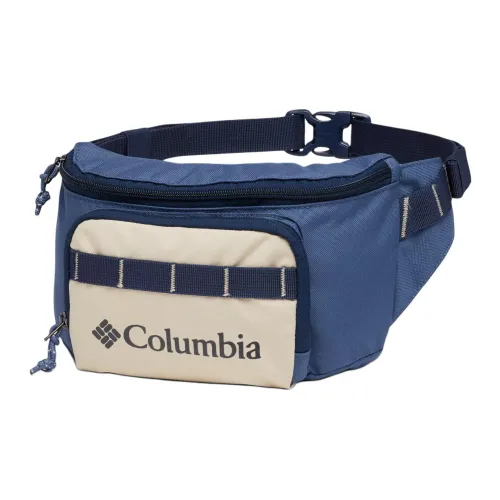 Columbia Fanny Packs Dark Mountain Blue With Ancient Color