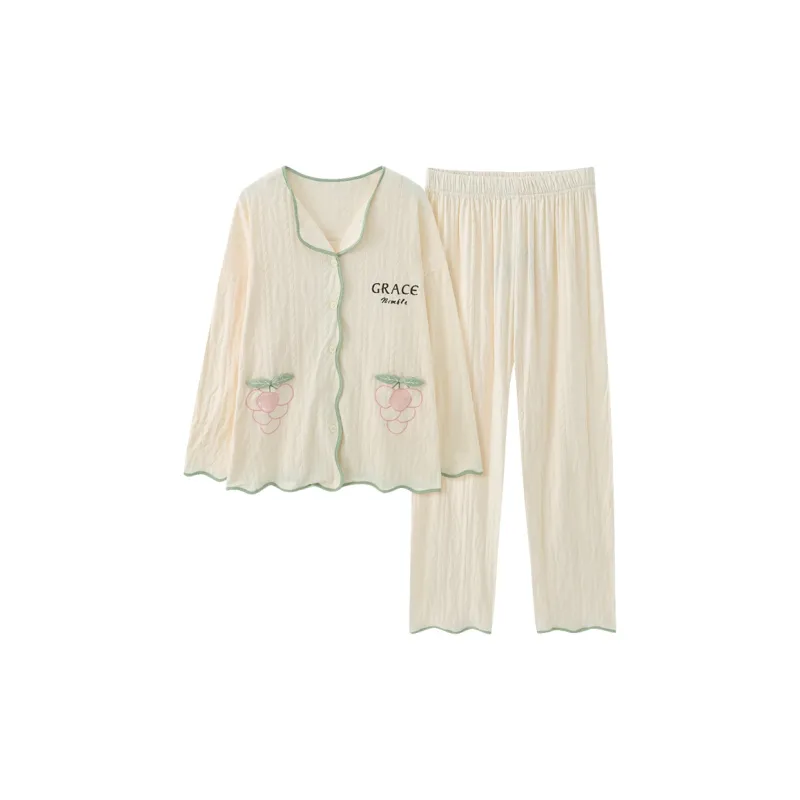 Pretty lady Women's Pajama Sets-15