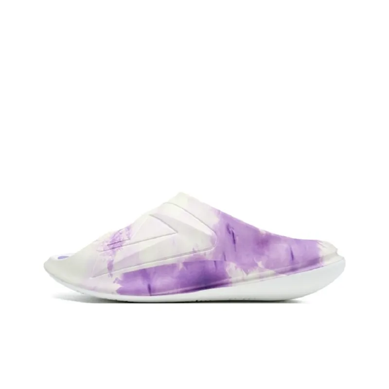 PEAK Very Small Fat Drag Totem Graffiti Slide Slippers Men's Purple-0