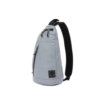 Columbia Nylon One Shoulder Crossbody Bag, Sling Bag Unisex Gray