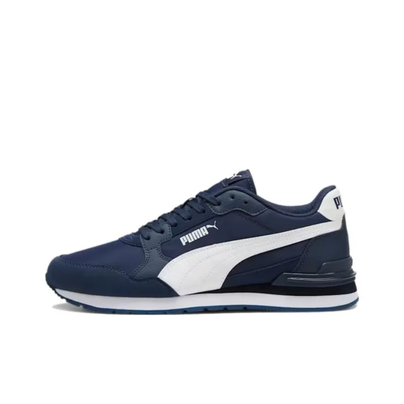 PUMA St Runner Anti Slip Wear Resistant Low Top Casual Shoes Unisex Blue White-0