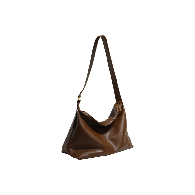 Carksky PU Shoulder Bag Regular Women's Black/Licorice/Gray-0