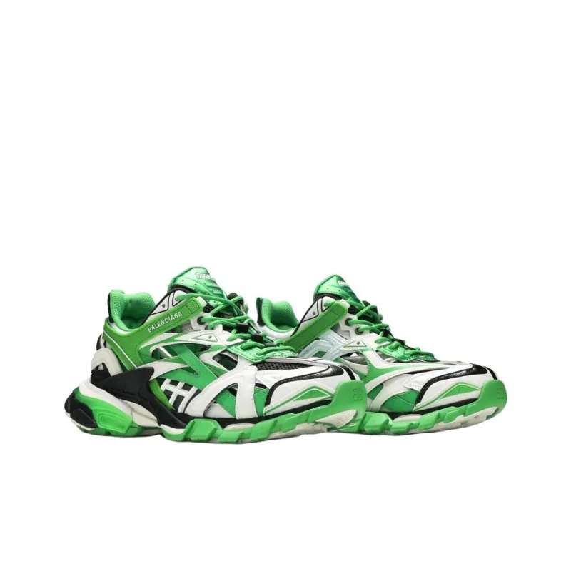 Balenciaga Track.2 Sneaker 'White Green'-2