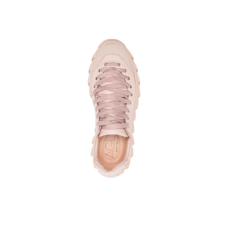 AGL Blondie Ties Leather Sneakers Women's-4