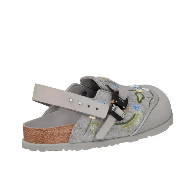 DIOR By Birkenstock Mule Tokio Felted Wool Flowers-3