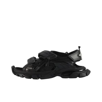 Balenciaga Track Sandal Black