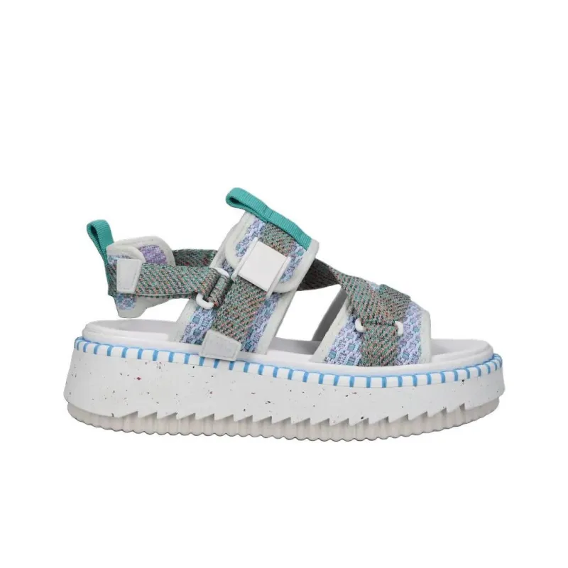 Chloe Lilli Strap Sandals Women's Blue-1
