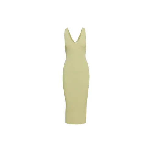 ARITZIA Sleeveless Dresses Women's Lemon Yellow