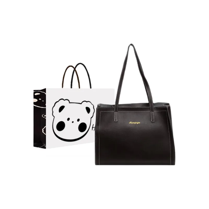 NX DOUGHNUT PU Shoulder Bag Regular Women's Black/White/Coffee/Pink/Blue-10