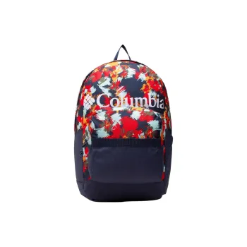 Columbia Fabric Backpack Large Size Unisex Black/Orange