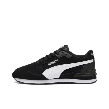 PUMA St Runner Anti Slip Wear Resistant Low Top Casual Shoes Unisex Black White
