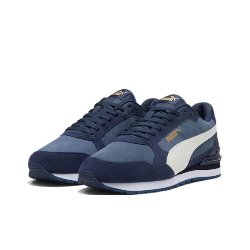 PUMA St Runner Anti Slip Wear Resistant Low Top Casual Running Shoes Unisex Blue White-2